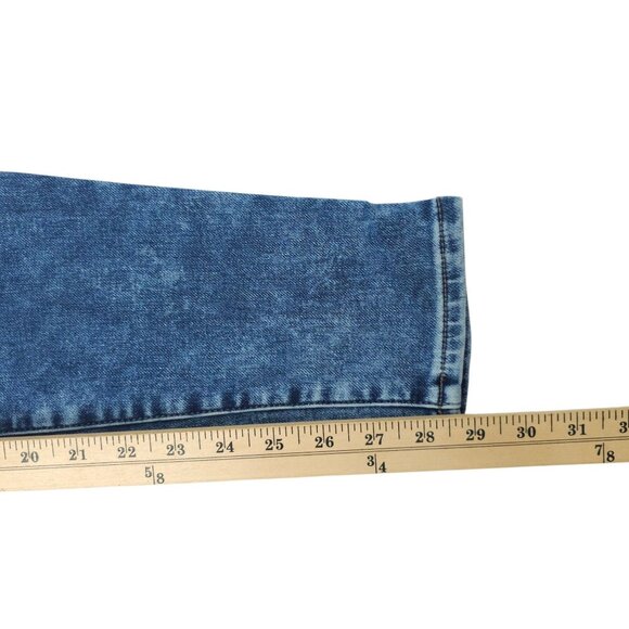 American Eagle Super Stretch Hi Rise Jegging Womens 8 Jeans Denim Distressed - Picture 15 of 15